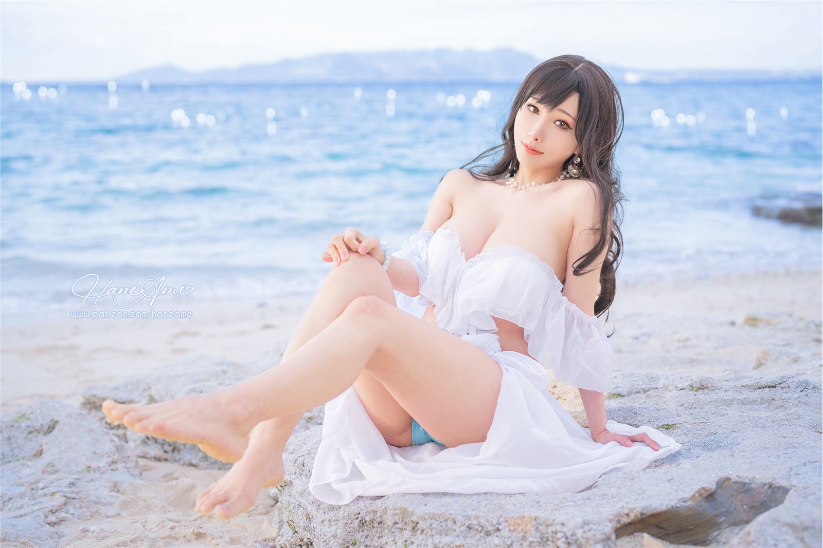 雨波_HaneAme - NO.186 2023年05月 Original White Sand Love In Okinawa(40)